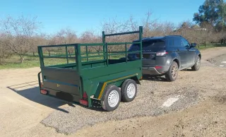 Remolque doble eje 1000kg/eje reforzado