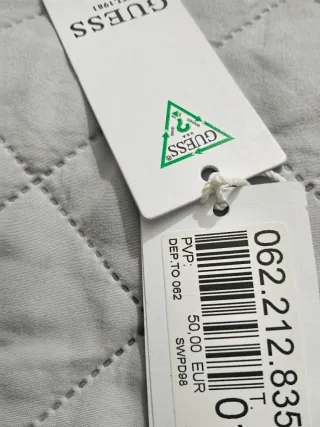 Monedero Guess Cuero Verde Estampado