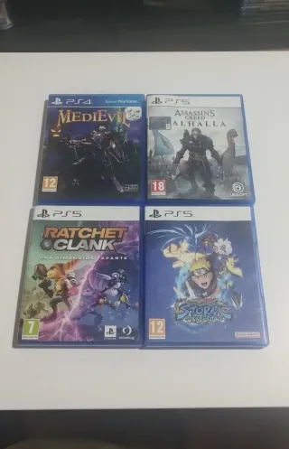 Pack juegos PS4/PS5