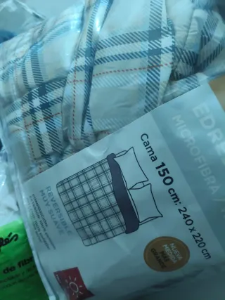 Edredón Microfibra/Velour Cama 150