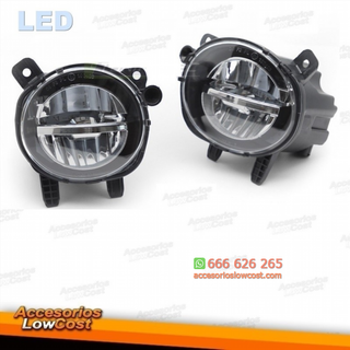 FAROS ANTINIEBLA LED TRANSPARENTES compatibles co