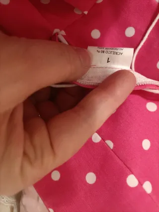 Traje de flamenca niña 1 año lunares