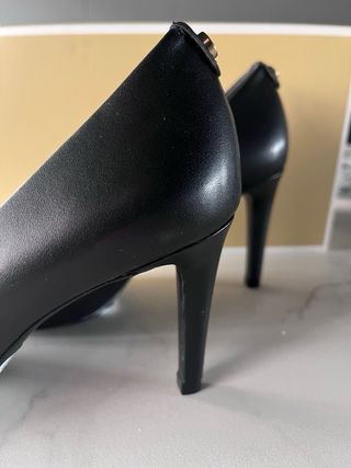 Zapatos Michael Kors Negros Tacon Mujer