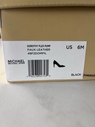 Zapatos Michael Kors Negros Tacon Mujer