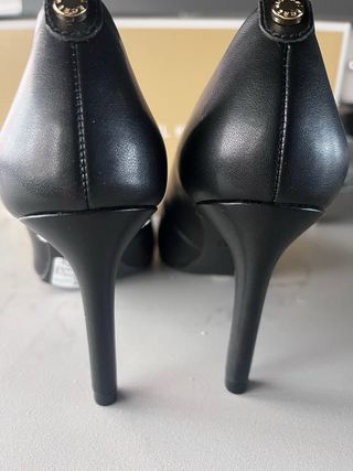 Zapatos Michael Kors Negros Tacon Mujer