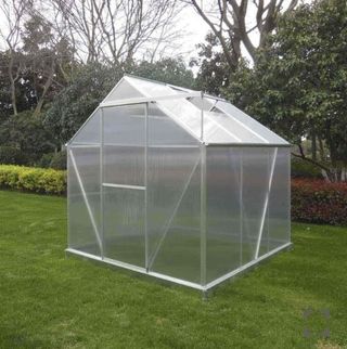 Invernadero de policarbonato y aluminio 3.63 m2