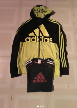 Conjunto Adidas Chaqueta y Polo