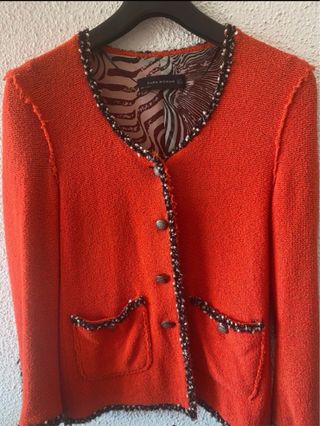 Chaqueta Zara Woman Roja