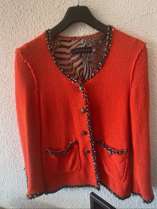 Chaqueta Zara Woman Roja