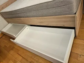 Cama individual con cajones 90x190 (SIN COLCHÓN)