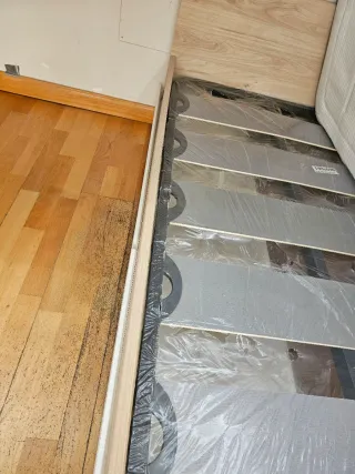 Cama individual con cajones 90x190 (SIN COLCHÓN)