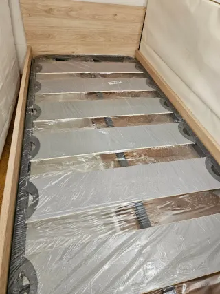 Cama individual con cajones 90x190 (SIN COLCHÓN)