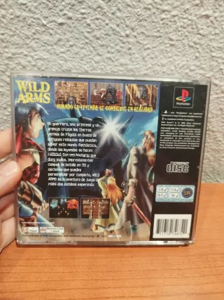 Wild Arms PS1 (PlayStation 1) RPG🇪🇸