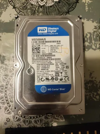 Disco Duro Western Digital 250GB WD2500AAJS