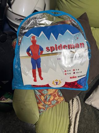 Disfraz Spiderman Talla 5-6 Años