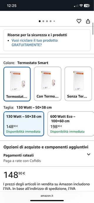 Riscaldatore a infrarossi Könighaus (Stufetta)