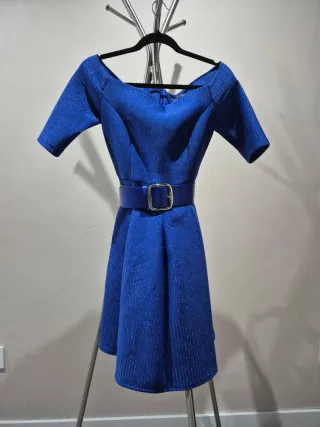 Vestido azul elegante talla M
