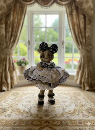 Muñeca bjd customizada estilo gatita