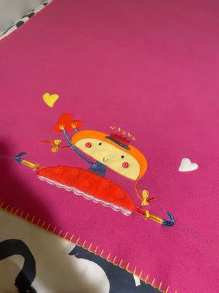 Manta infantil niña