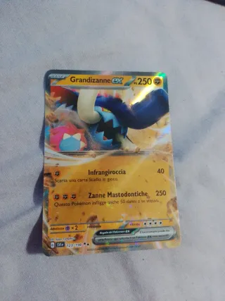 Carta Pokémon Grandizanne EX 123/198