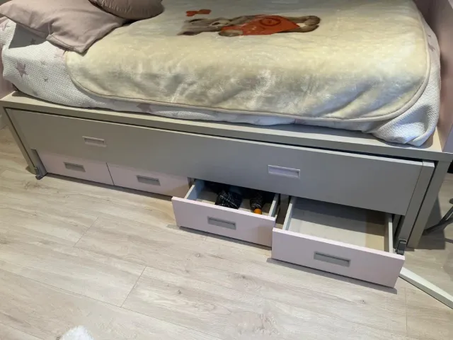 Armario y Cama Nido Habitación Infantil