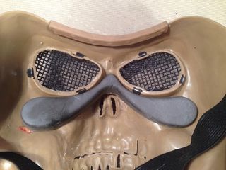 Maschera Teschio Softair Halloween Paintball.