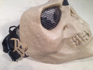 Maschera Teschio Softair Halloween Paintball.