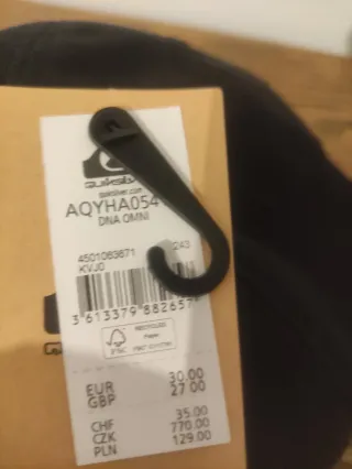 Gorra Quiksilver Negra