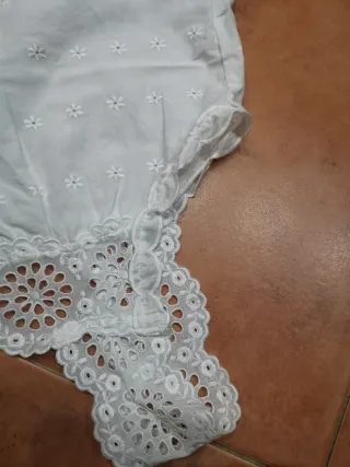 Blusa vintage bordada