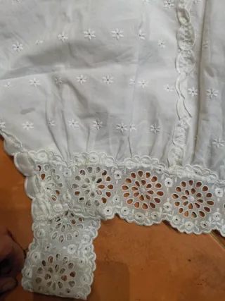 Blusa vintage bordada