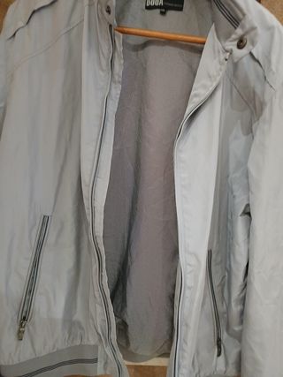 Giubbotto uomo DOOA poliestere grigio