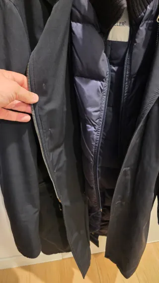 Moncler Cappotto Uomo Nero