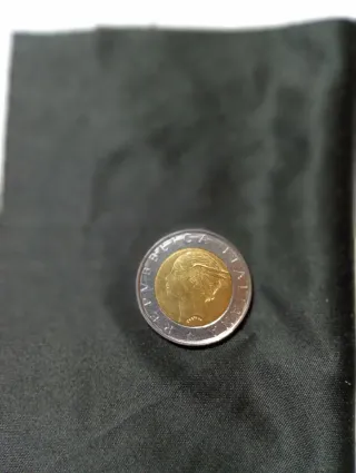 Moneta 500 Lire Italia 1976