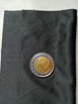 Moneta 500 Lire Italia 1976
