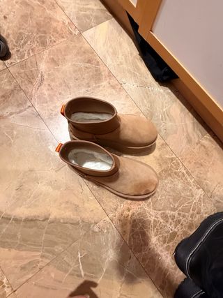 Botas UGG Beige/Marrón Plataforma