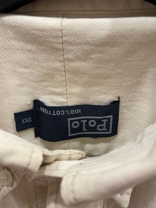 Camisa Oxford Polo Ralph Lauren Beige