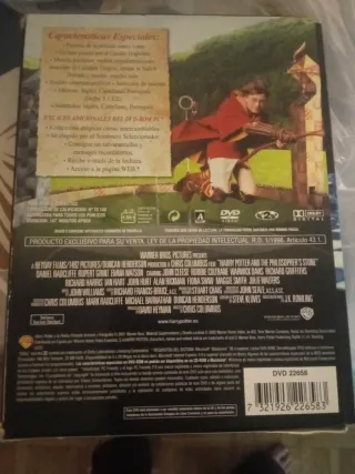 Dvd Harry Potter y la piedra filosofal