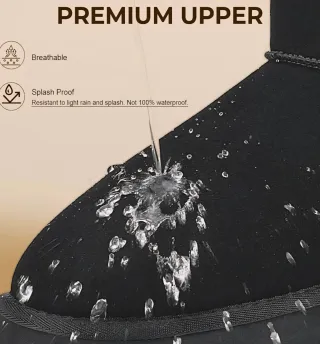 Botas Invierno Mishansha Mujer Negras