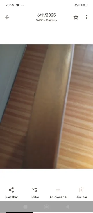 Quadro Oval em Madeira