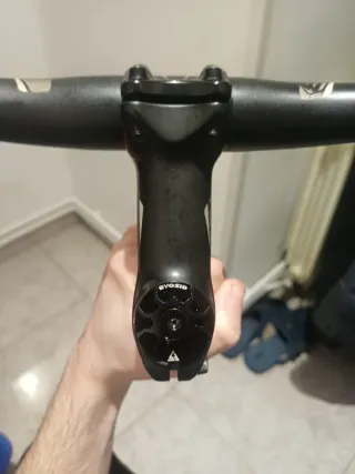 Manillar 680mm y potencia bici