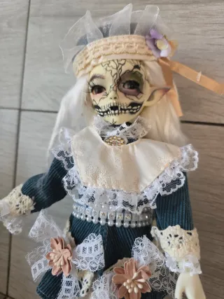 Muñeco bjd customizado estilo gótico