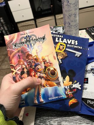Kingdom Hearts 2 PS2 PAL España Completo