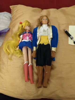 Set Bambole Vintage Sailor Moon & Beast
