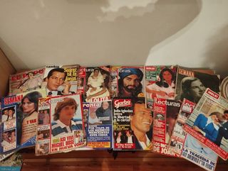 Lote revistas corazón antiguas