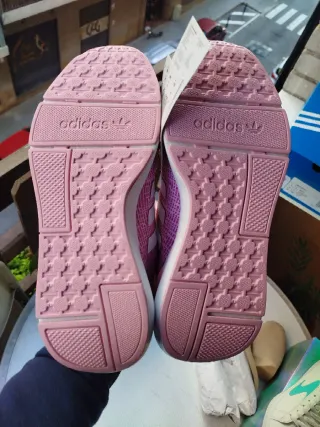 Zapatillas Adidas Mujer Rosa y Blanco