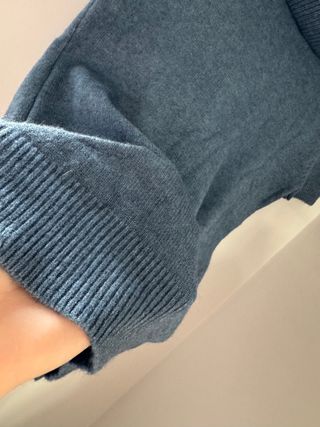 Maglione maniche corte collo svasato