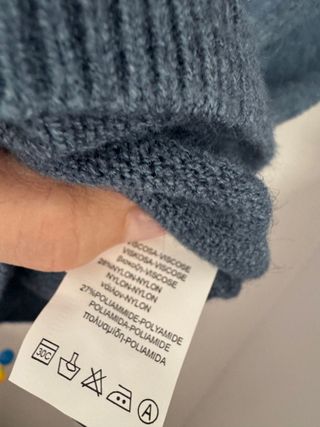 Maglione maniche corte collo svasato