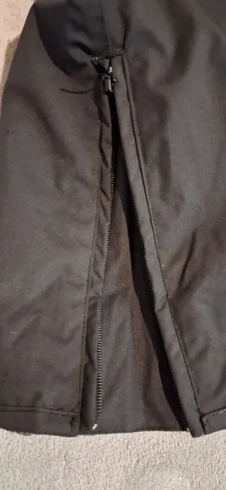 Pantalón de esquí negro con tirantes