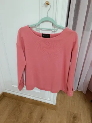 Sudadera Massimo Dutti Rosa Talla M