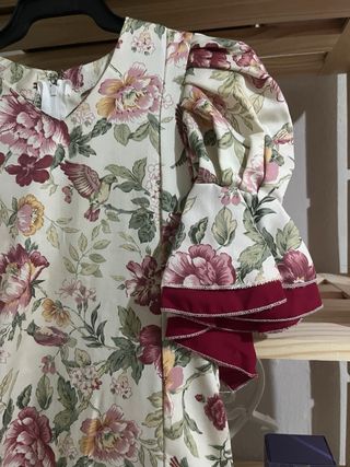 Traje Flamenca Niña Floral